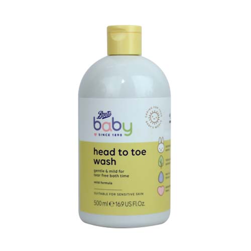 Boots Baby Head To Toe Wash 500ml