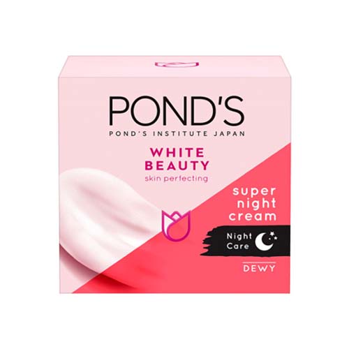 Ponds Face Cream White Beauty Super (Night) 50ml ((Thi)