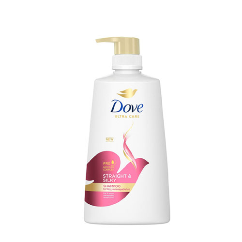 Dove Shampoo Straight & Silky 680ml