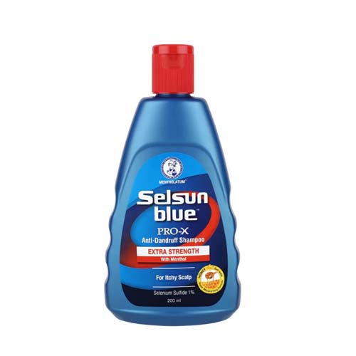 Selsun Blue Medicated Maximum Strength Dandruff Shampoo 200ml
