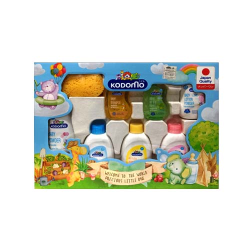 Kodomo Baby Gift Set Age 0+ 8pcs