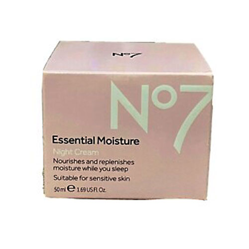 Boots No7 Essential Moisture Night Cream 50ml (uk)