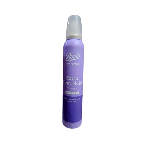 Boots Hair Mouse Extra Firm Hold Turn It up Styling 200ml