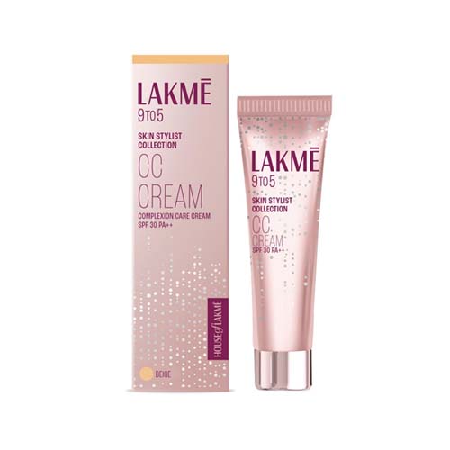 Lakme 9 to 5 Beige CC Cream SPF 30 PA++ - 30gm