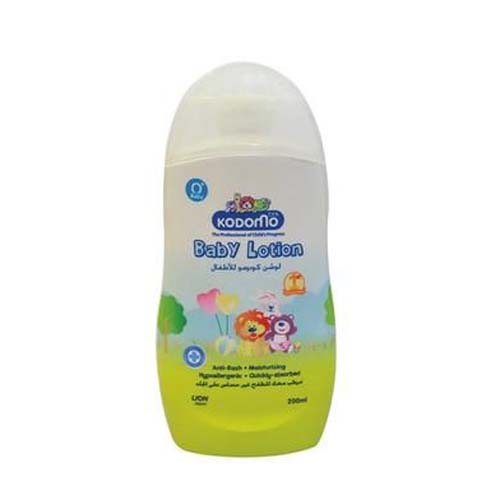 Kodomo Anti-Rash Moisturizing Baby Lotion Age 0+ 200ml